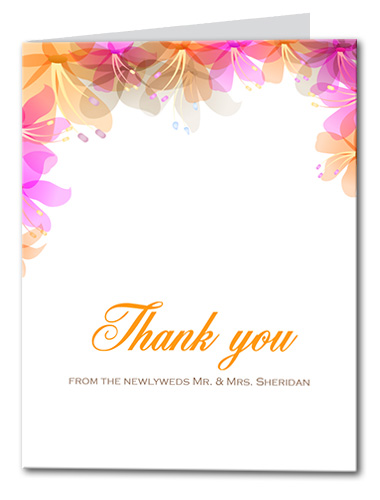 Hawaiian Bliss Thank You Card