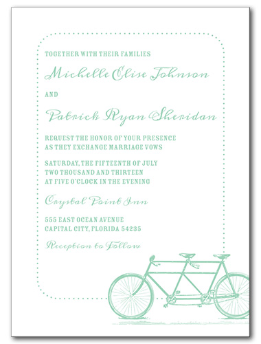 Joyful Journey Wedding Invitation