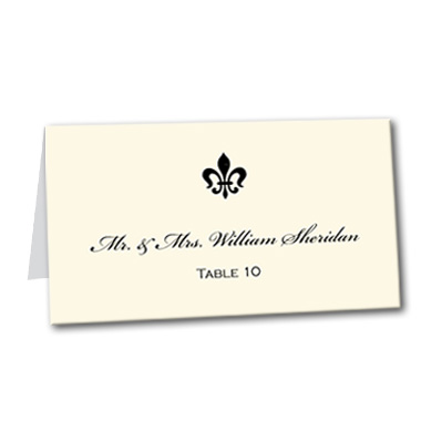 Light Luxury Table Card