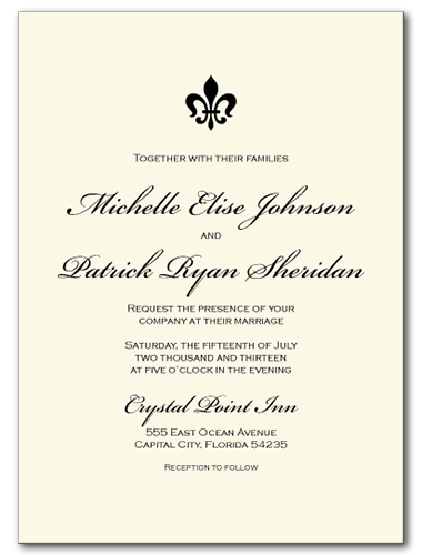 Light Luxury Wedding Invitation