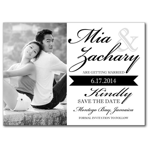 Love Struck Save the Date Card