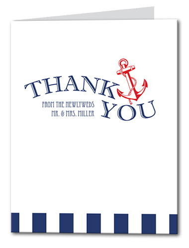 Maritime Fun Thank You Card