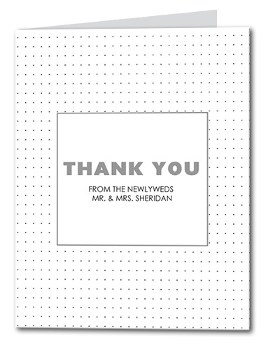 Petite Confetti Thank You Card