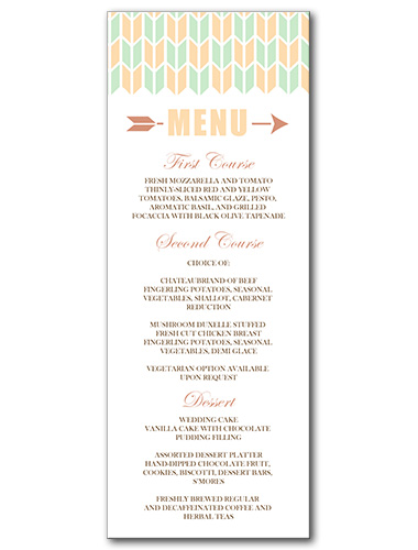 Plucked Menu