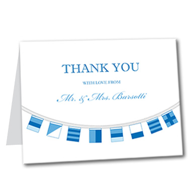 Sailor Savvy Thank You Card