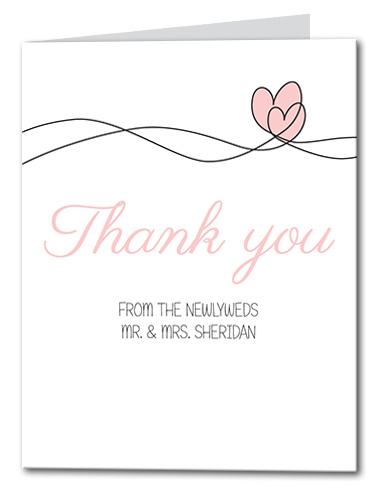 Soaring Hearts Thank You Card