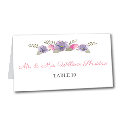 Spring Love Table Card