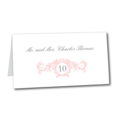 Sweet Romance Table Card