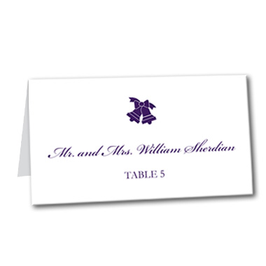 Wedding Bells Table Card