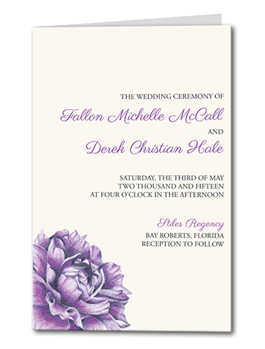 Charming Floral Program