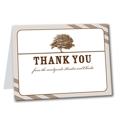 Wonderful Willow Thank You Card