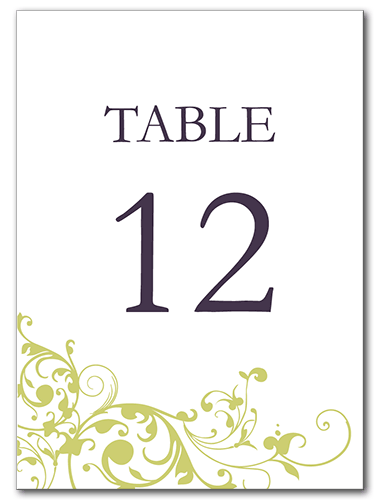 Pure Divine Table Number 